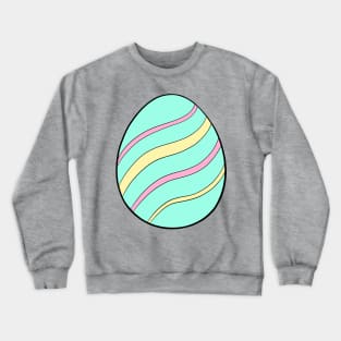 Striped Easter Egg Crewneck Sweatshirt